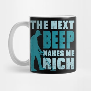 Metal Detecting Funny Metal Detector Quotes Mug